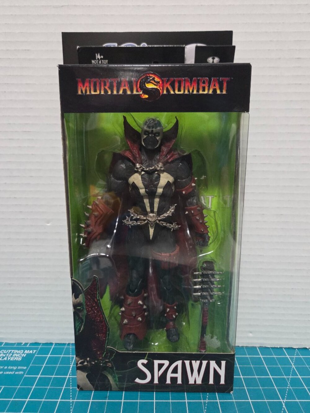 2020 McFarlane Toys Mortal Kombat Action Figure: SPAWN (w/ Mace Variant)